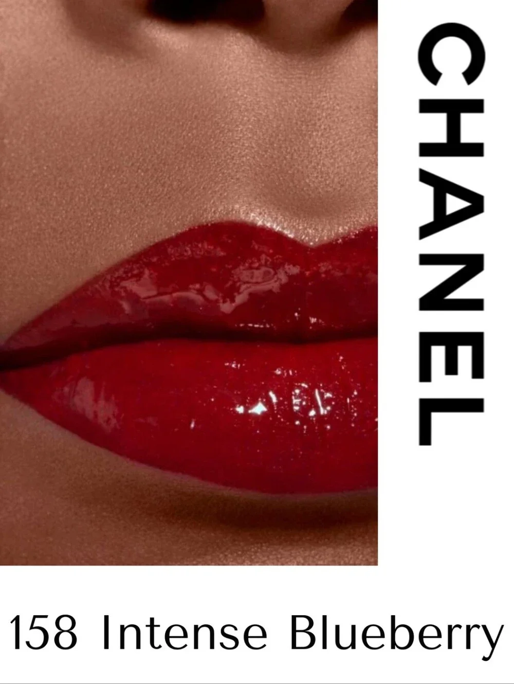 CHANEL- 158- Intense Blueberry -LE ROuGE DUO ULTRA TENUE-DISCONTINUED- VERY RARE